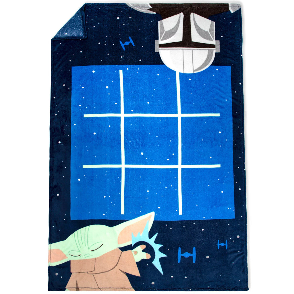 Checkers Wars Blanket, Mandalorian Game Star Microfiber 100%