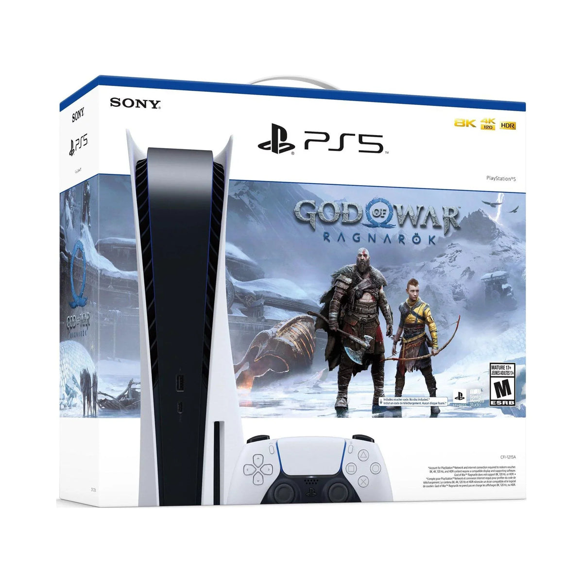 War(COW) Bundle (Disc Ptech Version) Console PlayStation_PS5 Ragnark of God Gaming skin controller with and Sony
