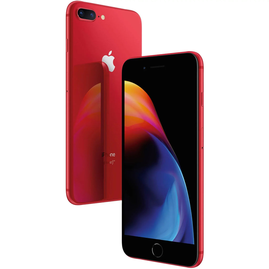 8 12MP LTE (Certified 4G Used) Camera Plus with Apple GSM Phone Unlocked - Red iPhone 256GB Dual