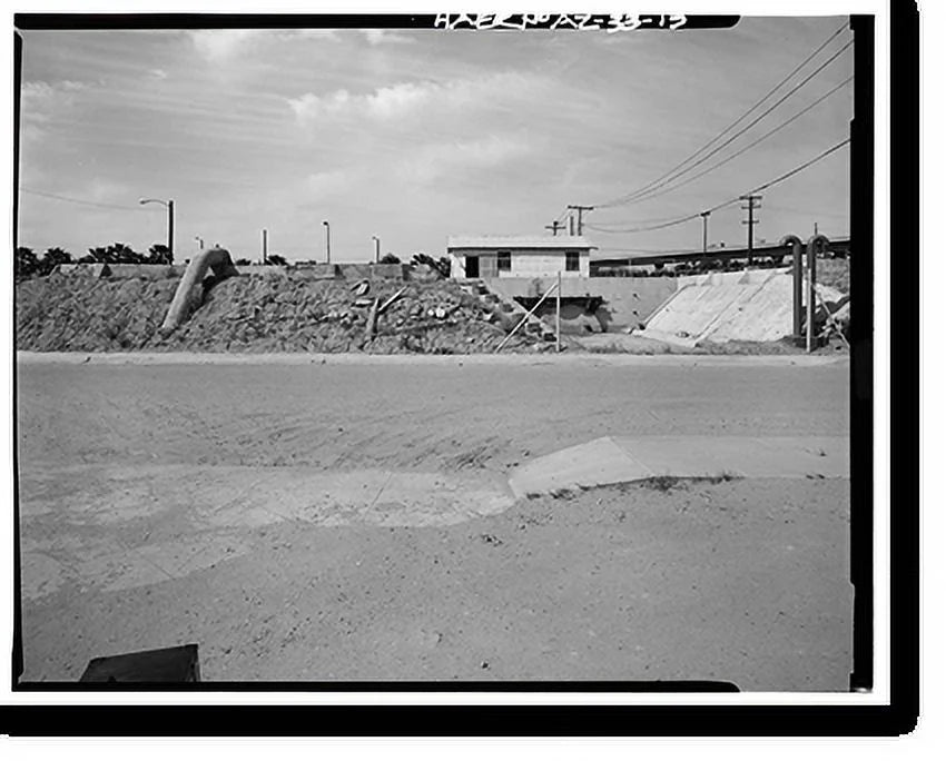 '- Street Liquid Yuma of Plant, Main x at Treatment Main Jones 21-7/8" County, Street Historic foot Yuma 13, AZ Yuma, Print, Street, 17-7/8" Framed