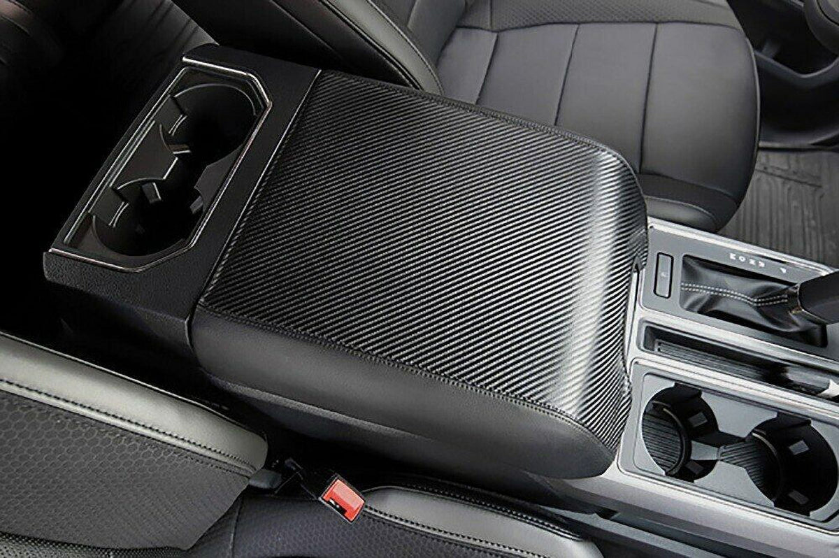 Teledu Cover Console Leather F150 Protector Pad Carbon Armrest Center