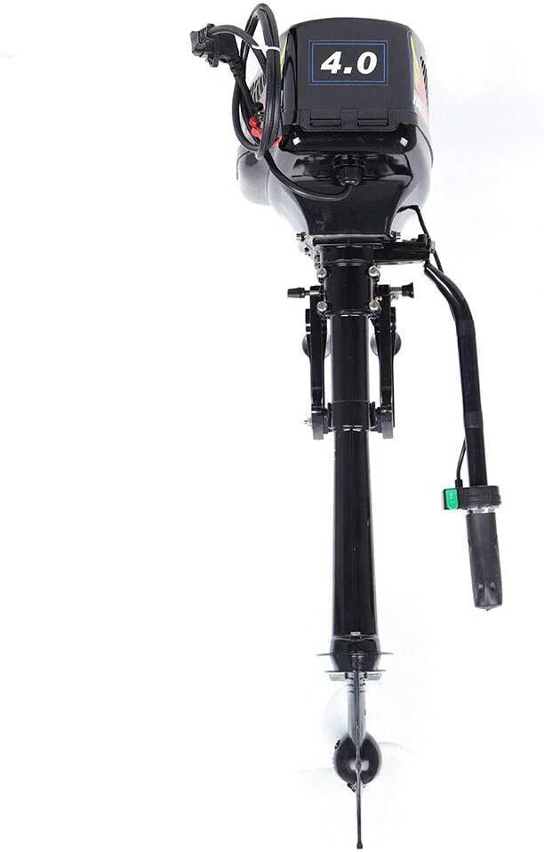 Engine  Electric Trolling Motor, Boat Outboard Duty Propeller 1000W Trolley Driver Motor 4HP Electric Outboard Propeller Motor Miumaeov Start Brushless Heavy