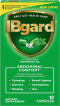 Gas Irritable for Oil Good Purified Small Syndrome Bloating Relief Timers First Peppermint for 90mg Ultra Capsules 12 Box IBgard (IBS) Bowel