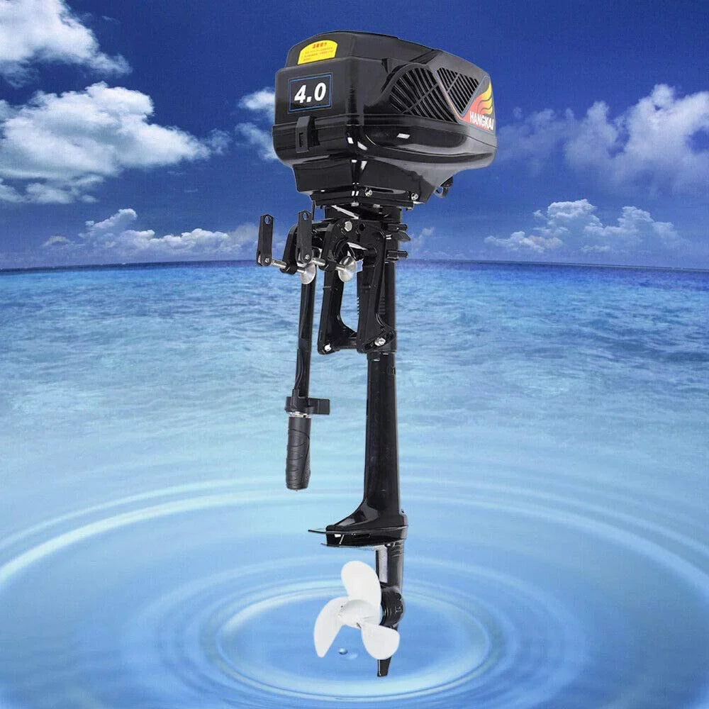 Engine  Electric Trolling Motor, Boat Outboard Duty Propeller 1000W Trolley Driver Motor 4HP Electric Outboard Propeller Motor Miumaeov Start Brushless Heavy