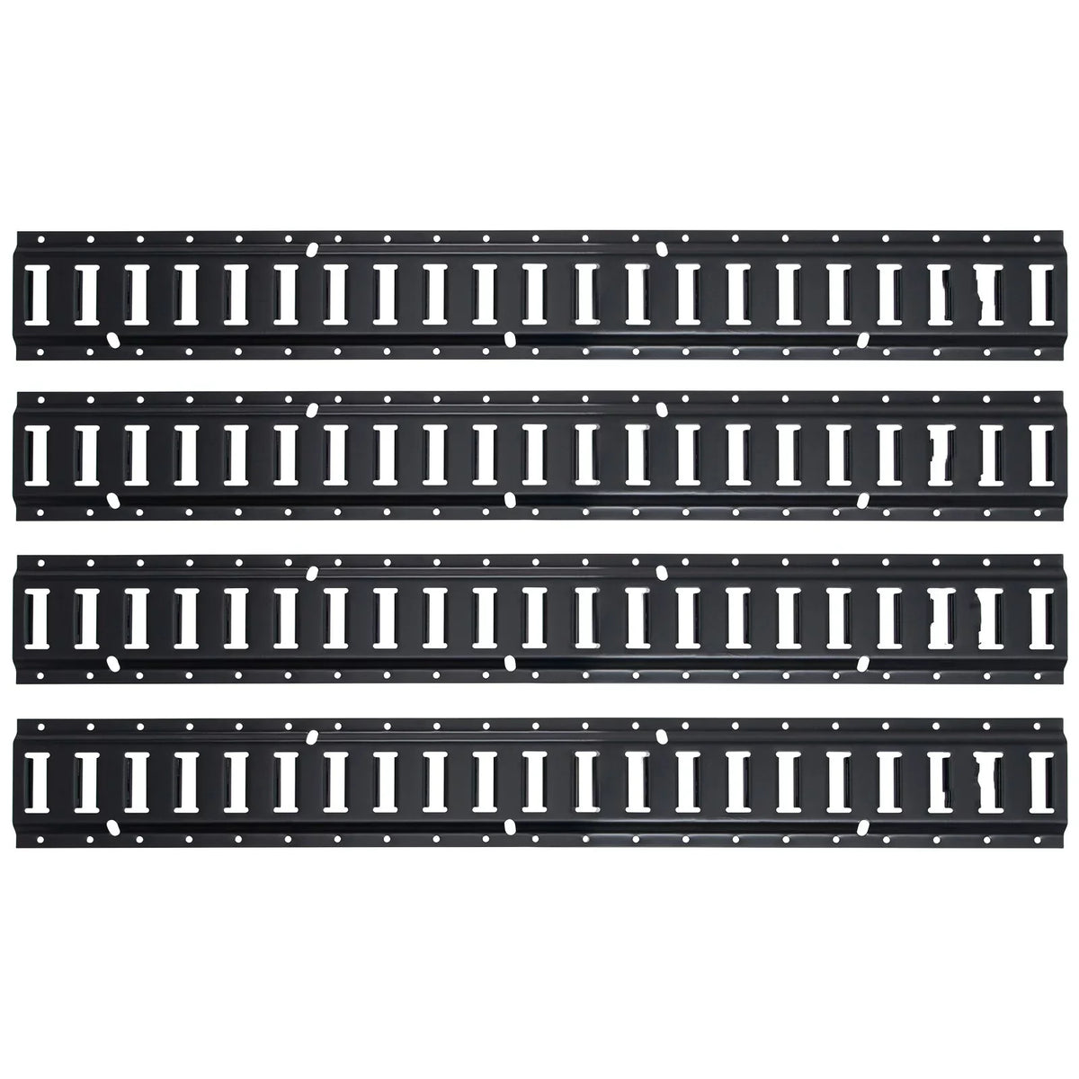 E Down BENTISM 5-Feet Rails 4PCs Trailer Enclosed E Track Tie Cargo Track Rails