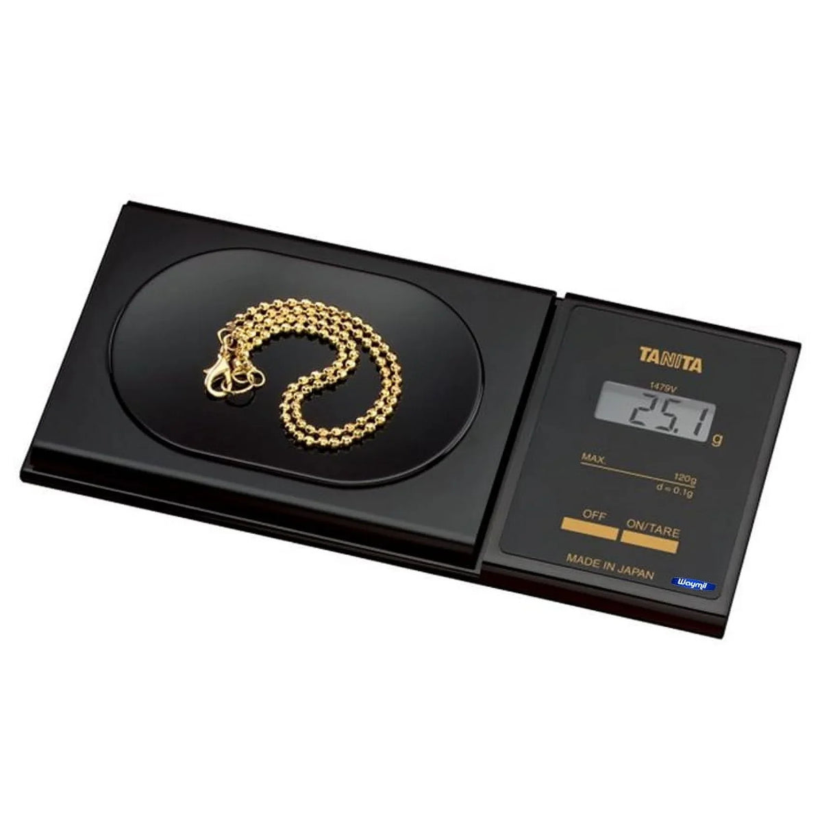 Scale High Jewelry 202-003 x 120g Tanita Wa Weight Precision 0.1g 1479V Gram