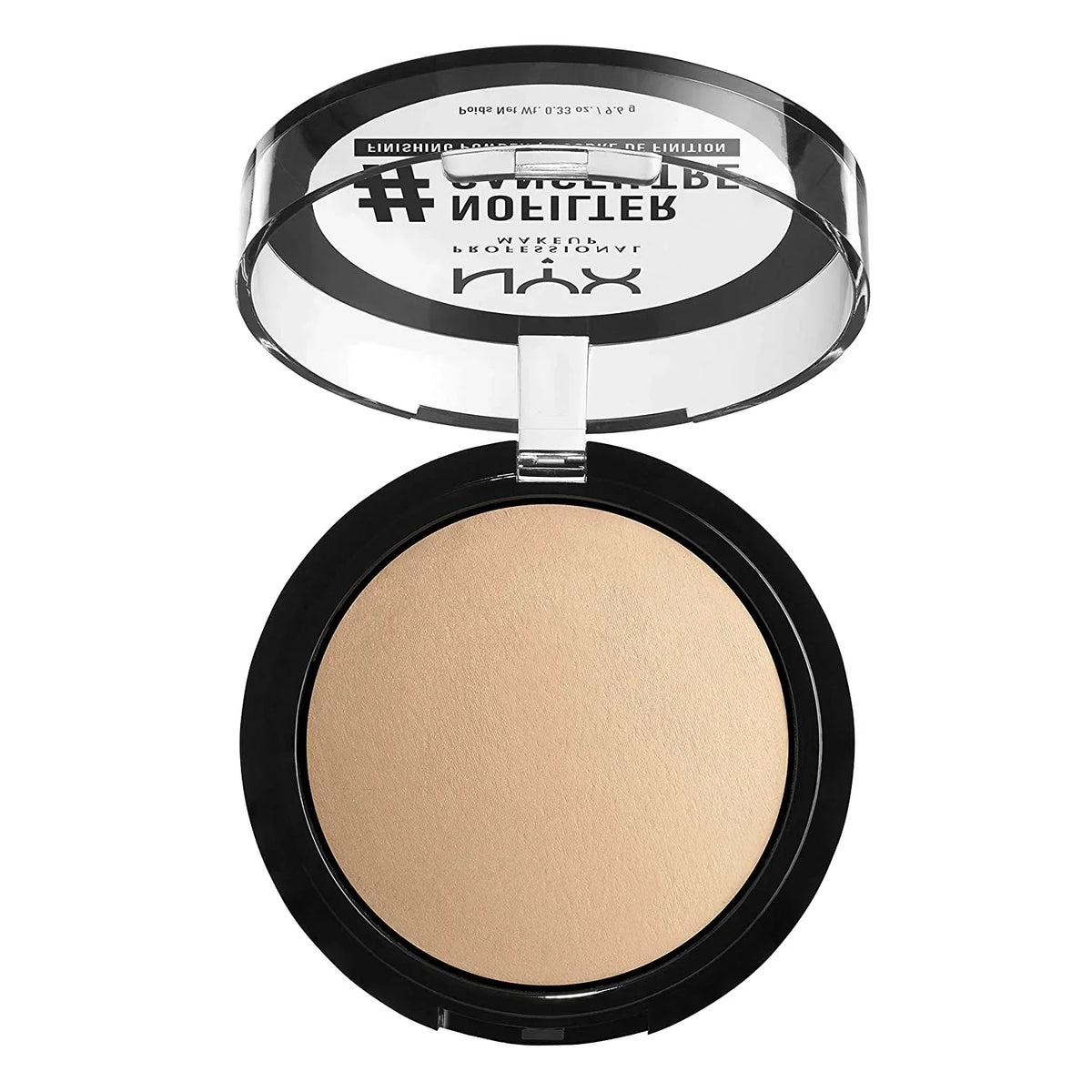 '- 9.6g Powder Pressed NYX Medium Setting Finishing Powder, - NoFilter Olive,