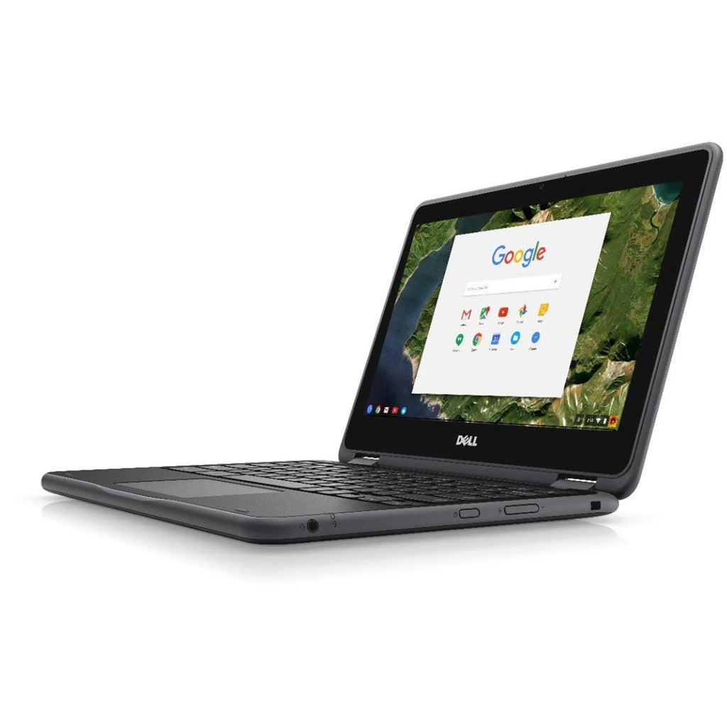 Multi-Touch Celeron, 11.6" (Intel Dell 2-in-1 SSD) 11 3180 RAM, Chromebook 16GB 4GB