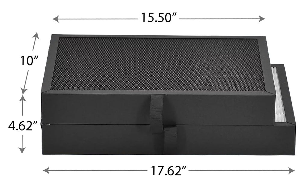 Remove Pack | Carbon Purifier | Dust, 2 | Air Smoke, F7400 7410i 3-in-1 Compatible with Chemical Activated Replacement 7400 7470i, Foldable Protect Protect Blueair SmartFilter HEPA Nispira Smell