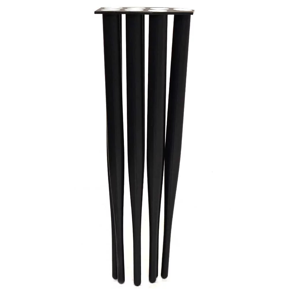 2293825 40 1/2 | 7- Holder Rod Inch Boat Black Lowe