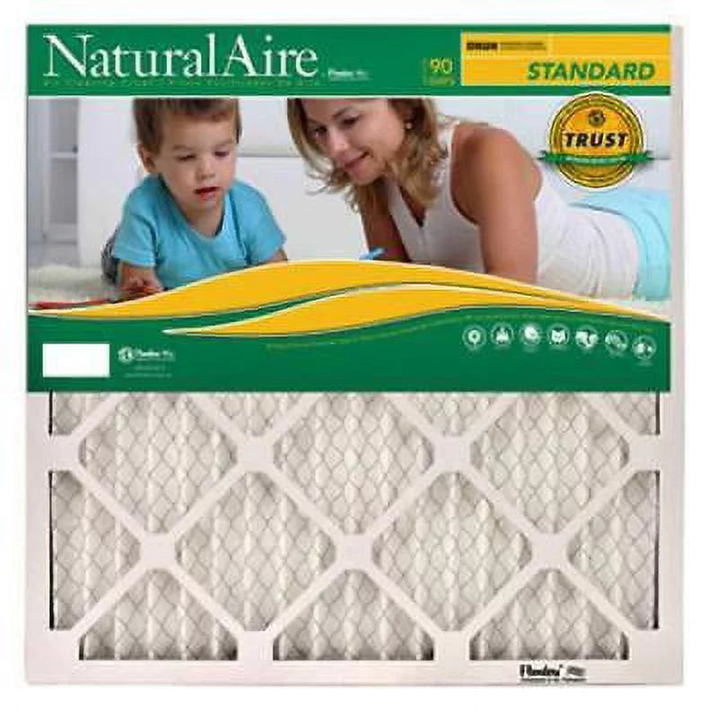 in. X Filter 8 (Pack 1 30 in. D Flanders MERV H X of Air in. Pleated NaturalAire Pleated W 30 12) AAF
