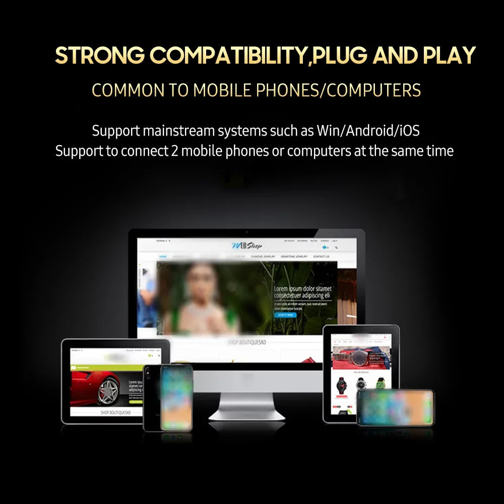 and Sound Rechargeable Sound Live Phone SingingLive Multifunctional Pro Compatible Broadcasting/ with GoolRC Smart Recording Voice V300 and Computer for