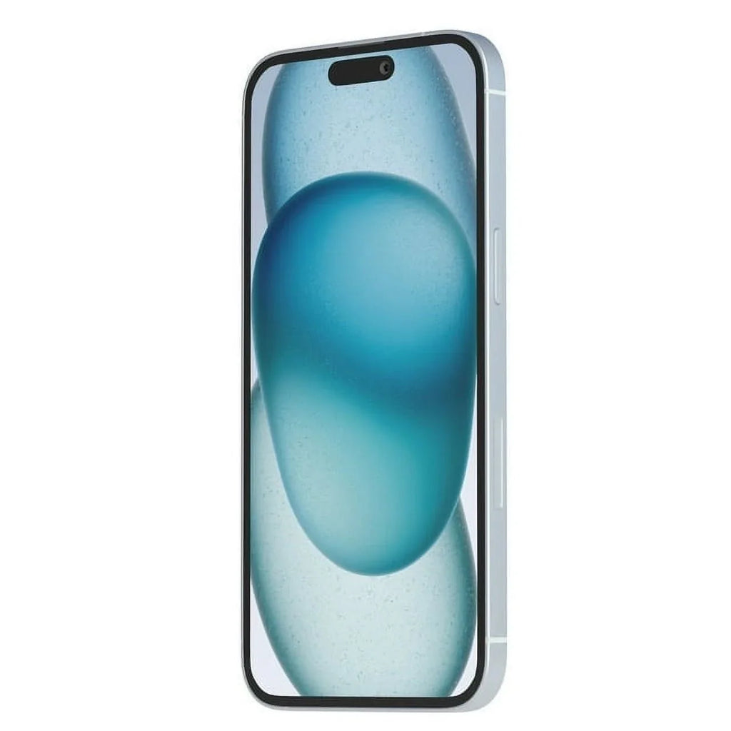 15 Restored (Straight Apple Talk) 128GB Blue Plus iPhone - (Refurbished) (TracFone)
