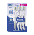Pulsar 3D 4 White Oral-B Toothbrush, Medium pk.,