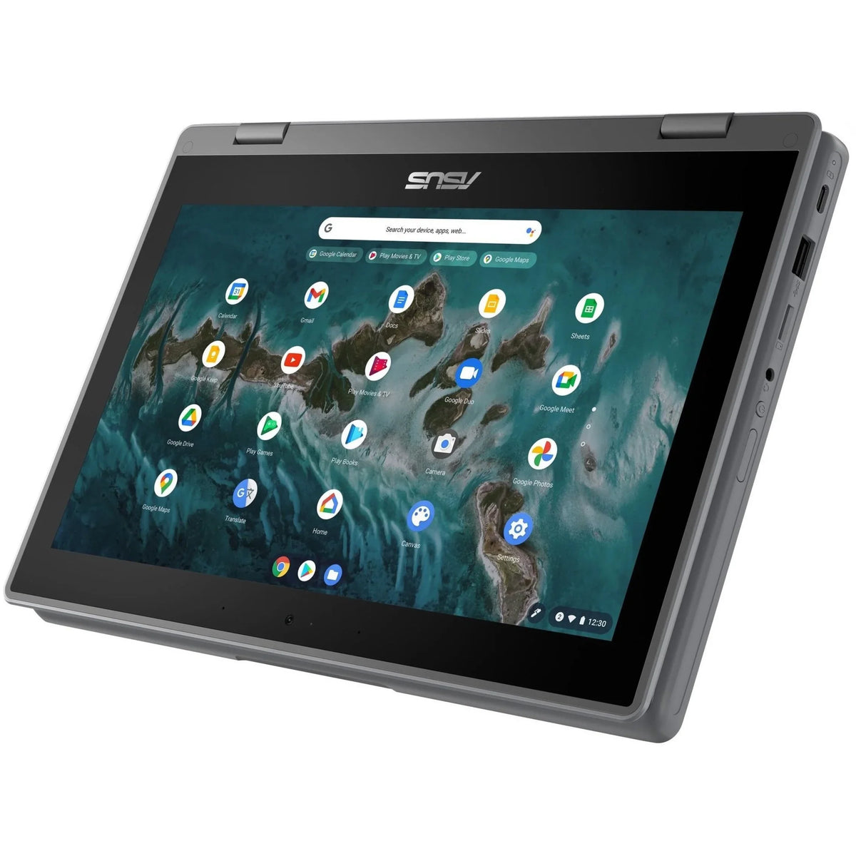 Asus Chromebook Celeron ChromeOS, 64GB 11.6" N5100, SSD, Intel CR1100FKA-YZ184T Flip Touchscreen,