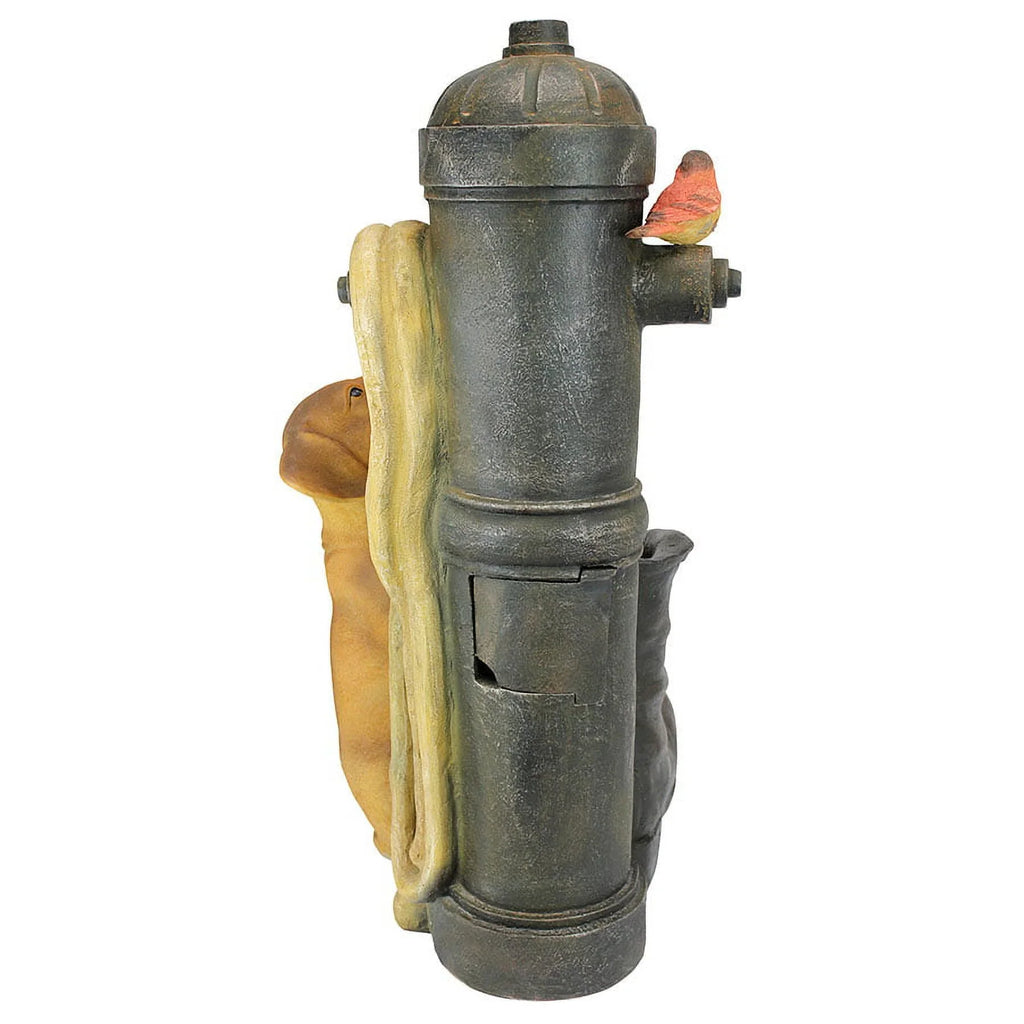 Fountain Hydrant Toscano Design Fire Sculptural Pooch