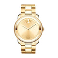 42.5mm Movado 3600258 Dialed Bold Watch Gold Large Analog