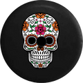 Spare Sugar Tire 2019 for Jeep Cover 33 2018 Skull RV Green Orange Inch Pink Backup Camera JL Wrangler