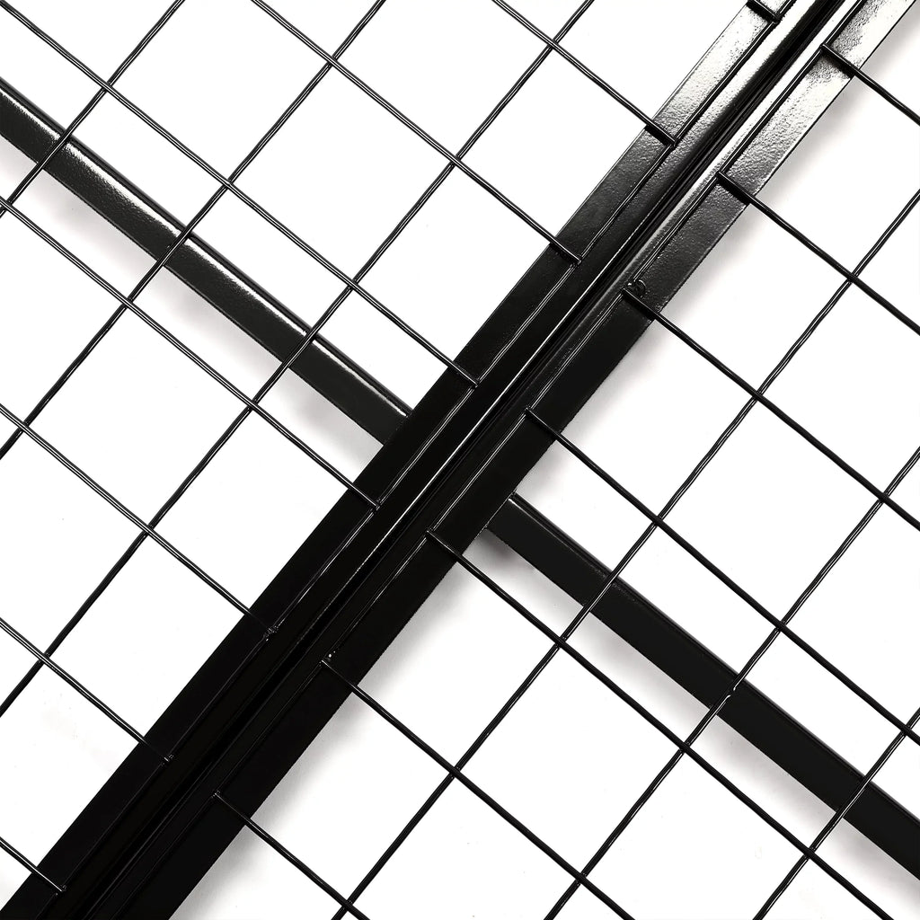 Rack Ceiling Rack 6FT HECASA 3FT Storage Steel Black x 72" Overhead Duty Shelf Heavy Mounted 36" X