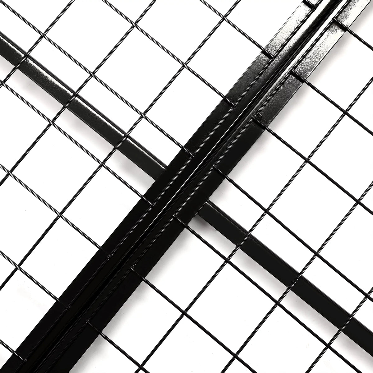 Rack Ceiling Rack 6FT HECASA 3FT Storage Steel Black x 72" Overhead Duty Shelf Heavy Mounted 36" X