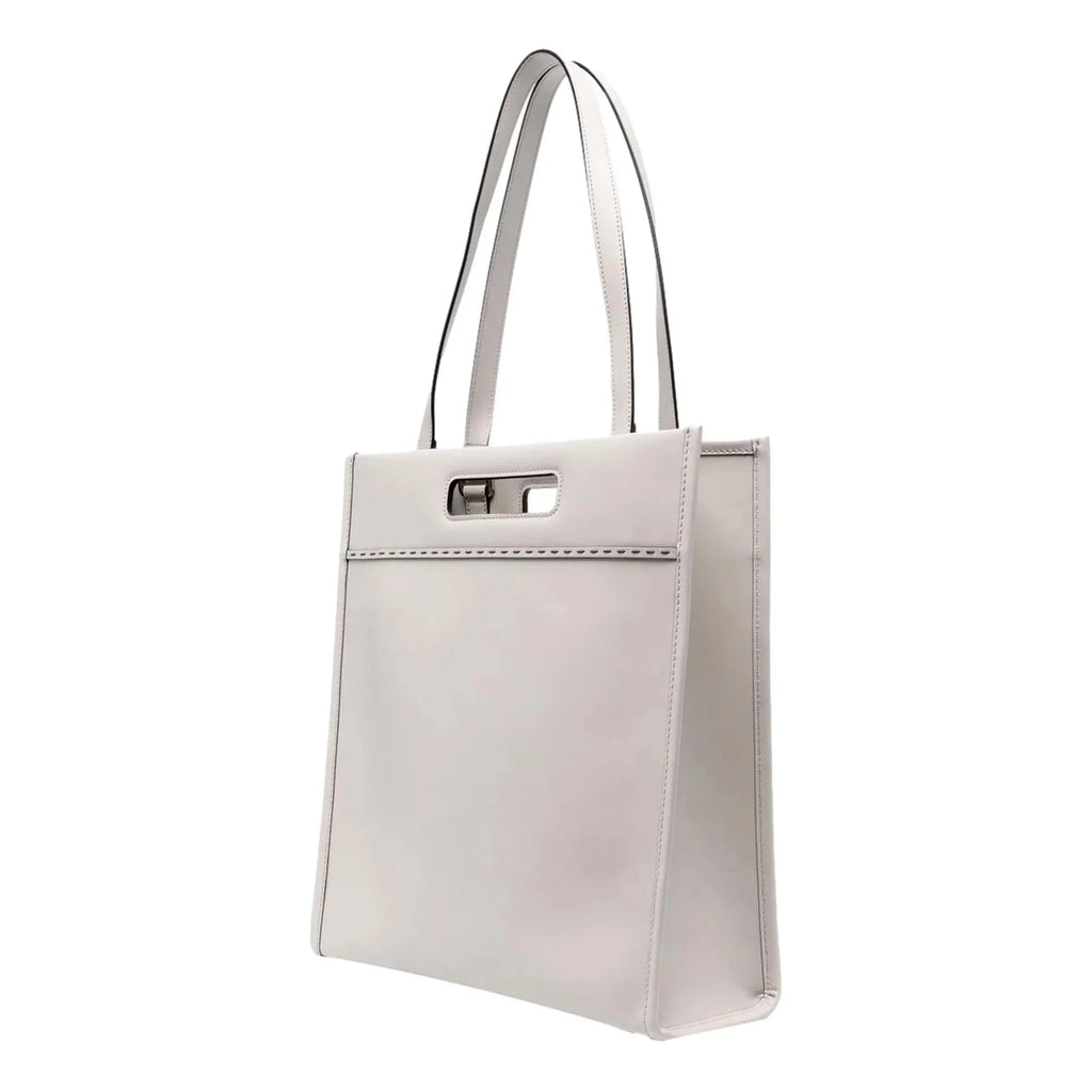 Roma Leather Fendi Ghiaia New Bag Tote Calf