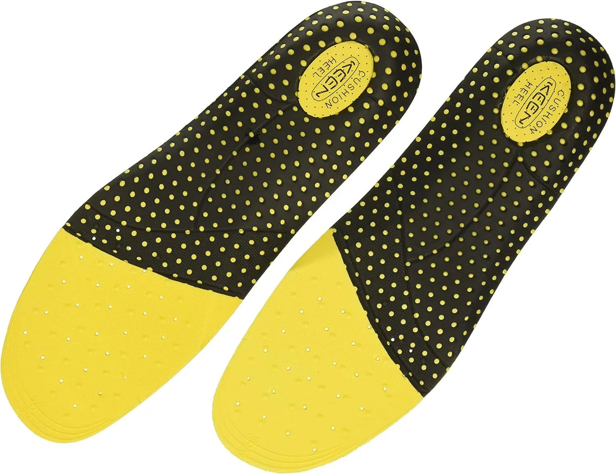 L Work for Neutral KEEN Insole Arch Utility with Yellow K-10 Replacement Boots Pad Heel in Support Mens