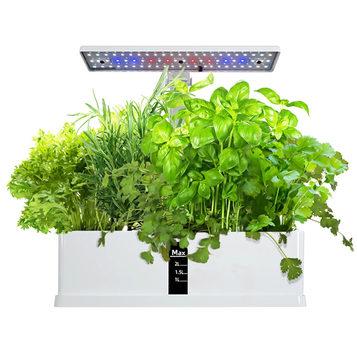 Pods Smart Smart Garden 15W Height Lights Grow Leyfeng 9 Kitchen Timing System Home Herb Adjustable Automatic 2L Tank Growing Indoor Kit Liquid Liquid Hydroponics LED Office with for Pump
