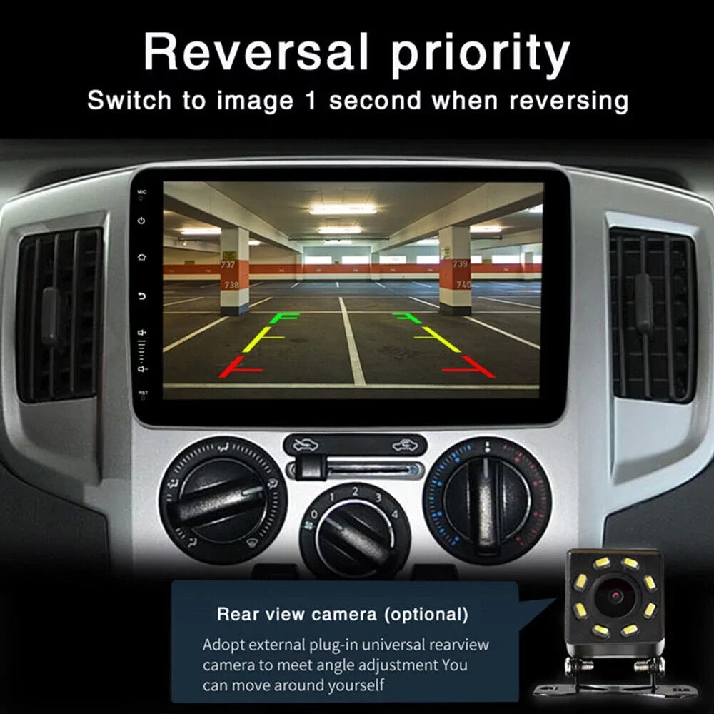 GPS Dual Android Screen Wifi 9.1 Din On-Board Navigation Touch Player Jahy2Tech Inch 10