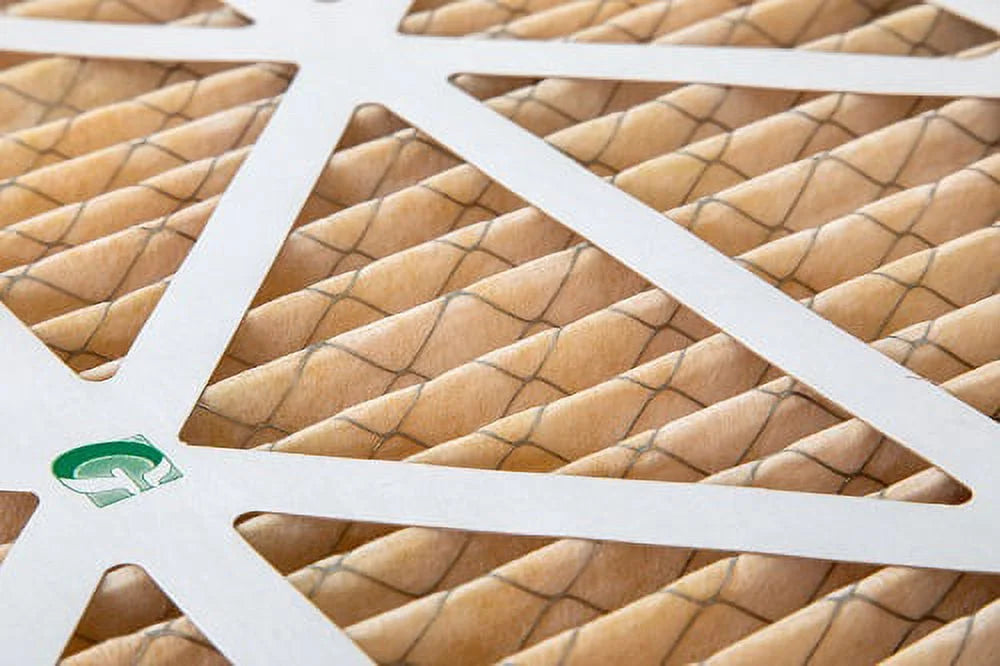 7/8 19-1/2 Size: 14x20x1 Actual Glasfloss. MERV Pleated Filters x by Pack Air 11 6 x 13-1/2 of
