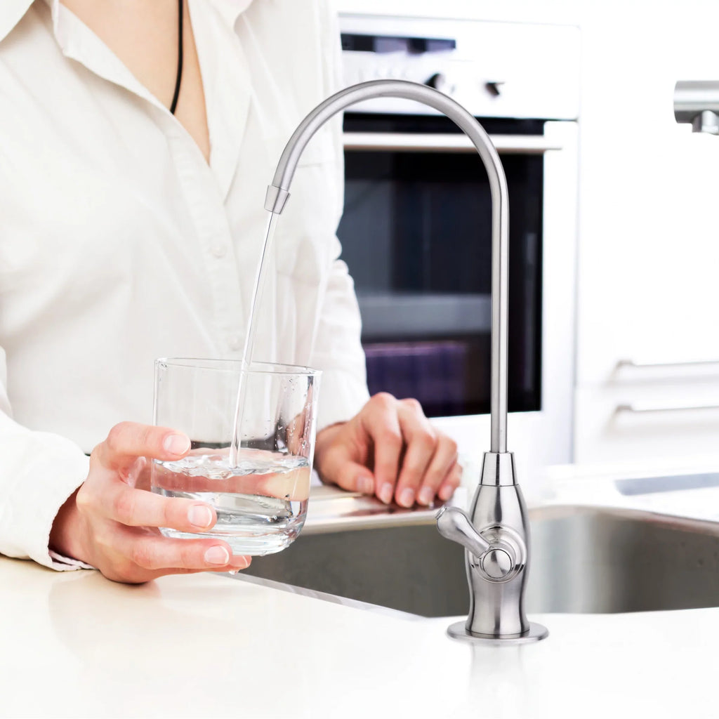 Wine Duty Faucet, Bar Osmosis, Antique Reverse High Drinking Kitchen Spout Liquid, Heavy GK1-AW Contemporary Sink RO iSpring
