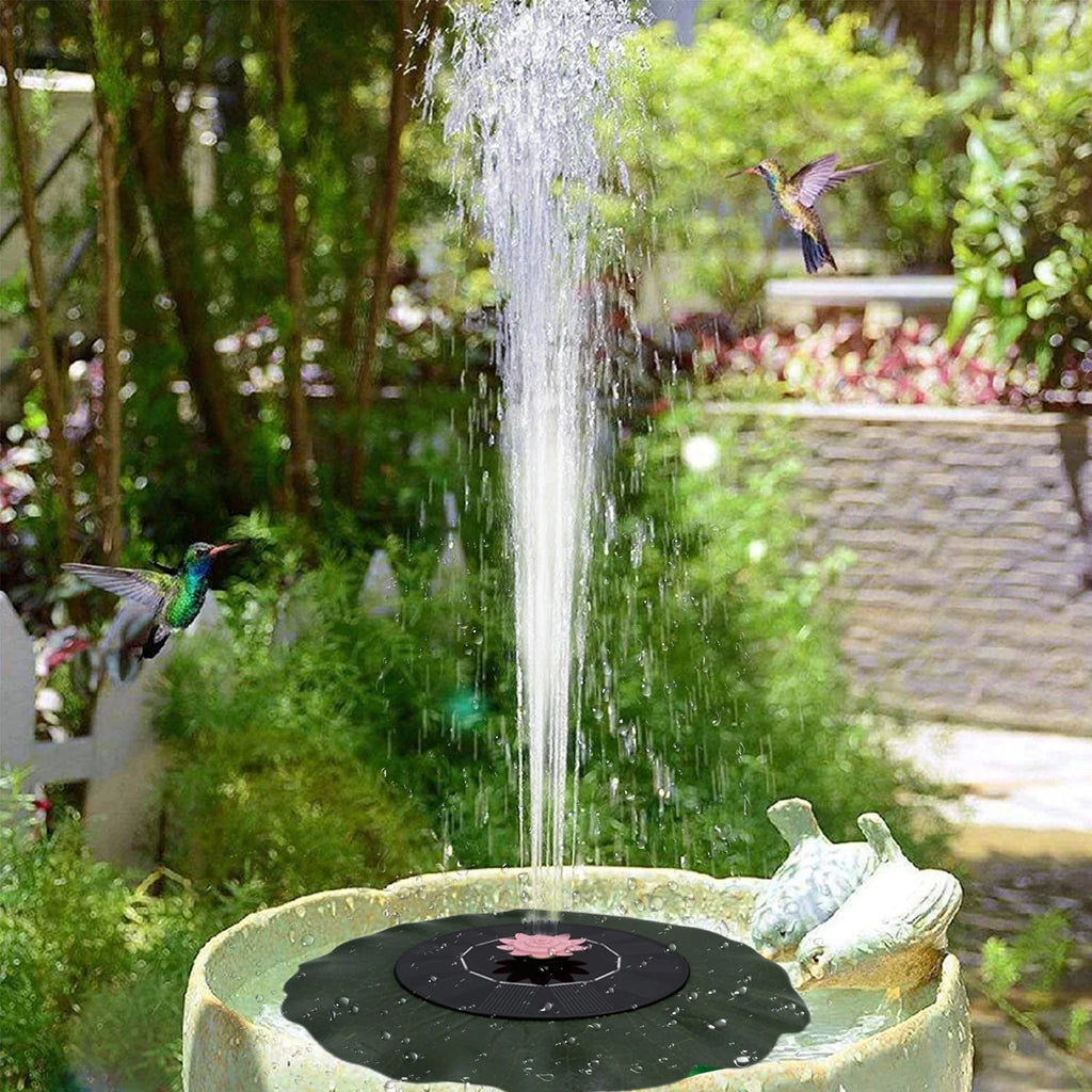 Solar Pond Imitation Sun Swimming Fountains Sprinkler Pool Controlled Motion For Garden Flower