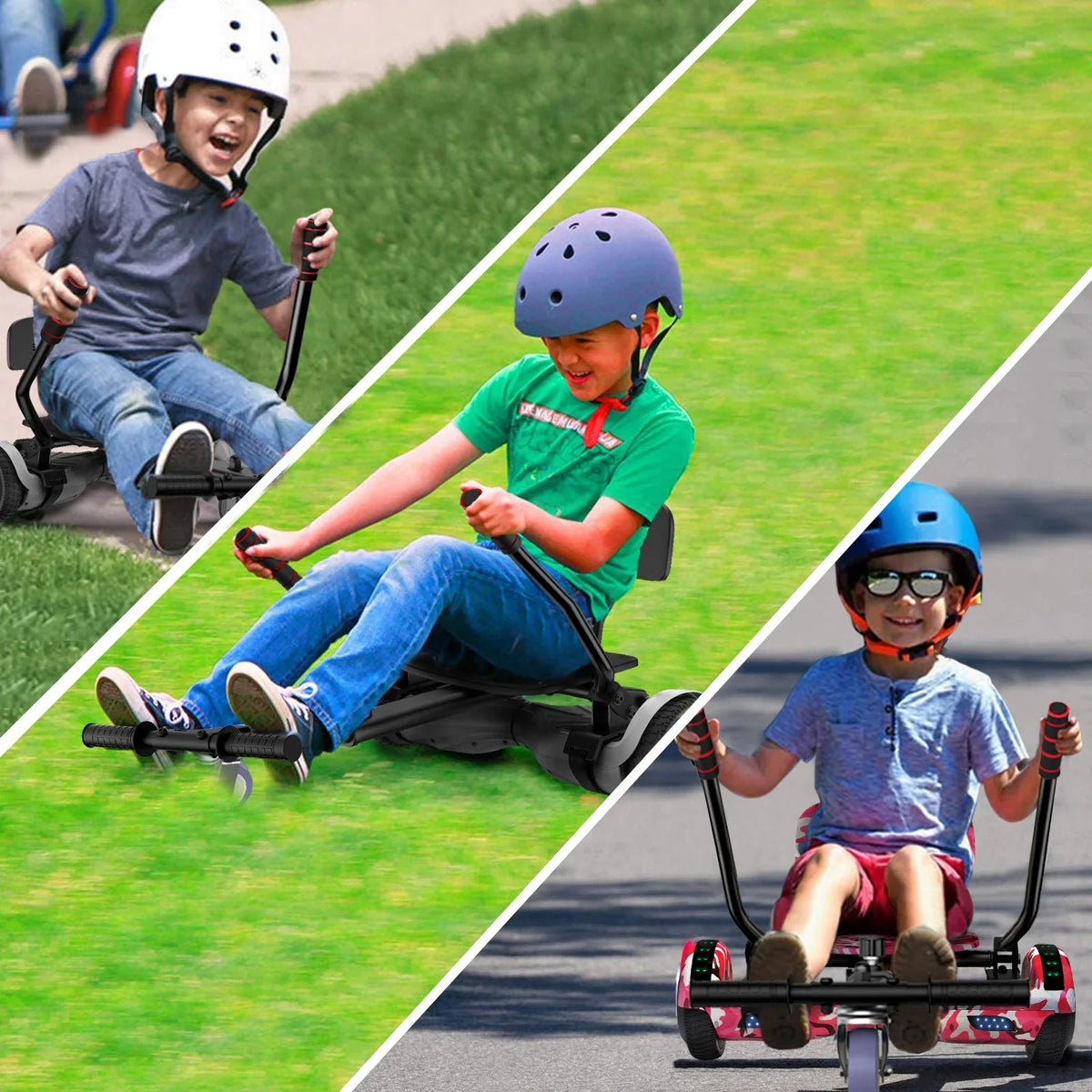 Attachment, 10" Graffiti Seat Compatible 6.5"/ with Hoverboard Hoverboards 8"/ for Accessories, Adjustable Kids, Hoverboards