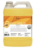 USDA Gallon Apricot Organic Unrefined Pressed Kernel 1 Oil Cold