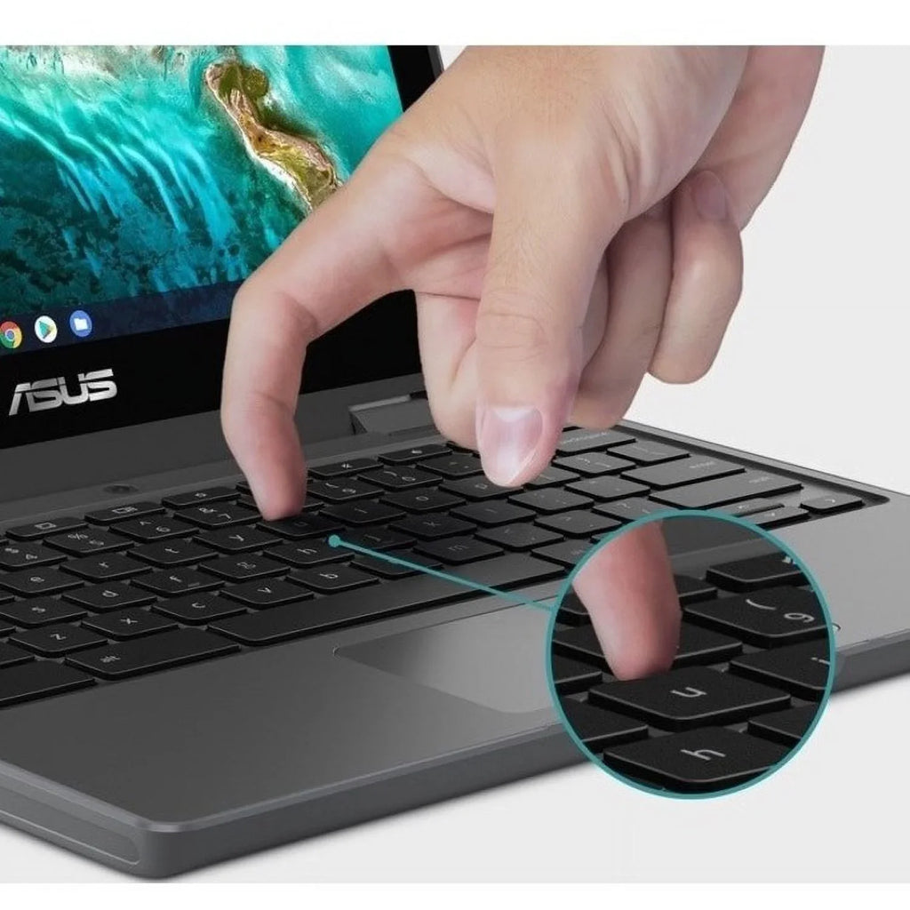 Asus Chromebook Celeron ChromeOS, 64GB 11.6" N5100, SSD, Intel CR1100FKA-YZ184T Flip Touchscreen,
