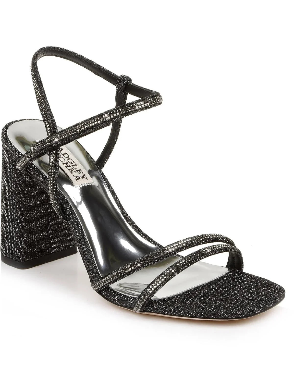 Shimmer Mischka  Badgley Block Heels Rebekah Strappy