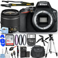1590 DSLR 18-55mm D3500 Nikon - Camera Bundle VR Accessory Lens 24.2MP 12PC with