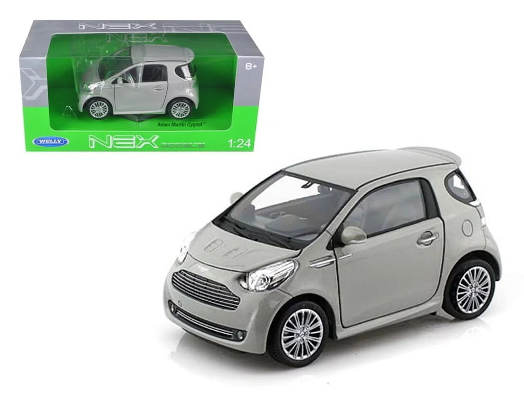 Diecast Silver Welly Aston 1/24 Car Cygnet Martin by Model