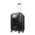 Wheels, Hardshell Black Rolling Luggage, Suitcase Marvel Inch with 25 Spider-Man Molded