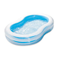 Sidewalls, Family Inflatable 8-shaped, Play Pool, Unisex Day Transparent Lagoon 3+, Ages