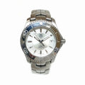 Silver Link Pre-Owned Date Heuer Tag Quartz Men's WJ1111 (Good) Dial Watch