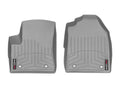 Ford compatible WeatherTech & Passenger), Grey 1st with Transit Custom - (Driver Floorrs Connect Fit 2009-2013 Row