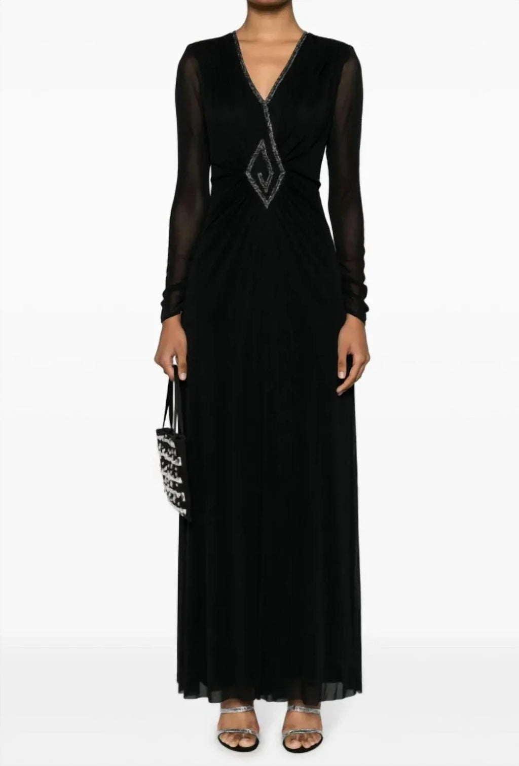 Evening  Furstenberg Von Diane S Black Straight Women's Size