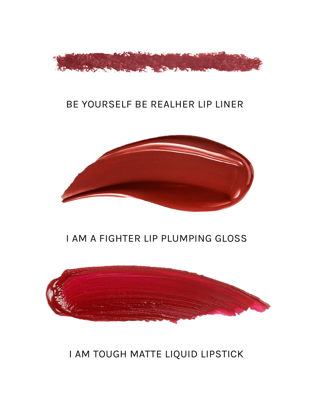 REALHER Lip I Am Fabulous Kit Reds) - (Deep