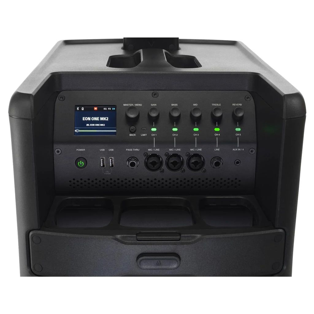 Microphone with All-In-One ONE Column-Speaker PA Rechargeable Vocal SM58 Personal System EON JBL Package Mk2 Shure Professional