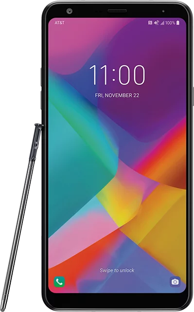 Black 32GB AT&T Smartphone, Restored Q720AM Android 16.0MP Stylo 6.2" FHD+ 5+ LTE 4G LG Aurora (Refurbished)