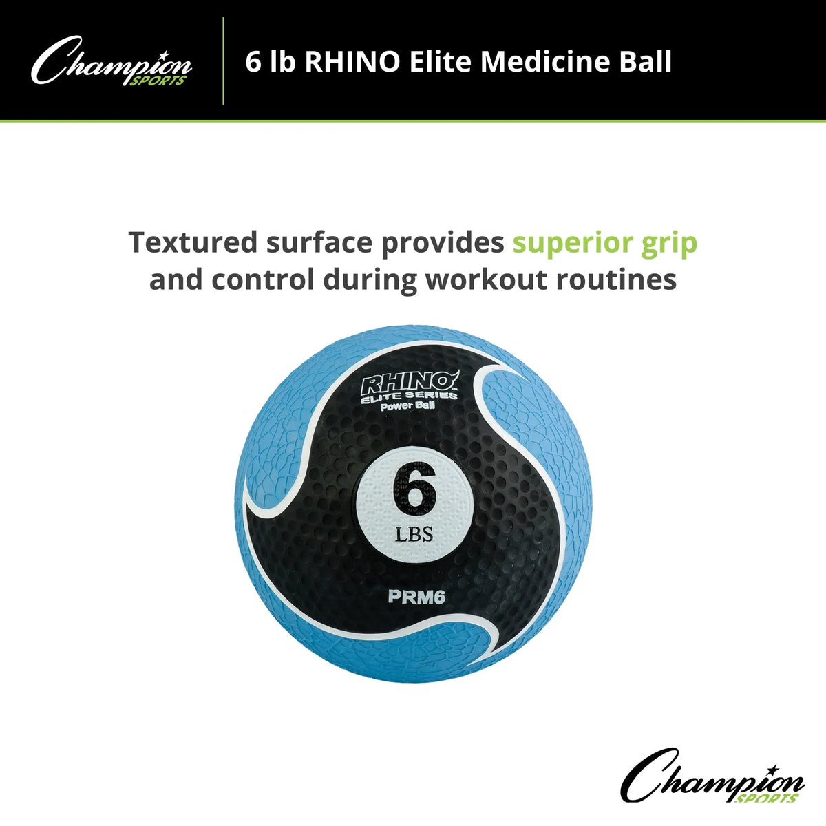Ball Sports Champion Rhino® 6lb Medicine Elite