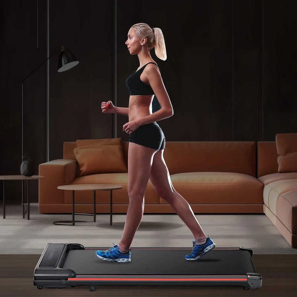 LED Jogging, Speed Pad w/0.6-3.8MPH Treadmill Walking Control, Desk Walking Remote 2.5HP for Home Under Portable Small, Quiet Walking Display, for Motor Treadmill Pad,