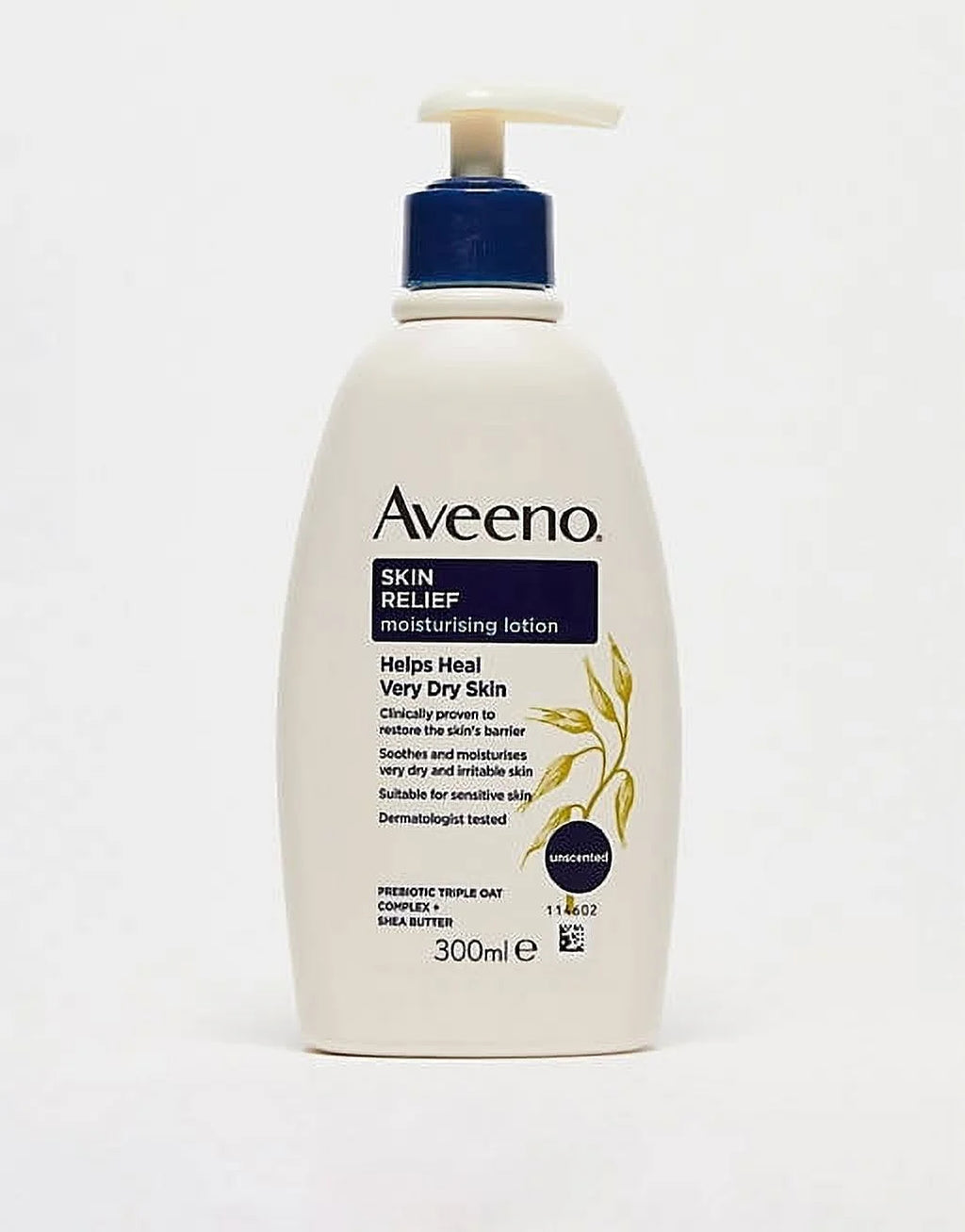 Unscented Relief Therapeutic Itchy Dry, Moisturizing & Complex, Skin Oat Aveeno 24-Hour Butter for Shea with Lotion Natural Sensitive for Skin Skin Triple Extra Lotion