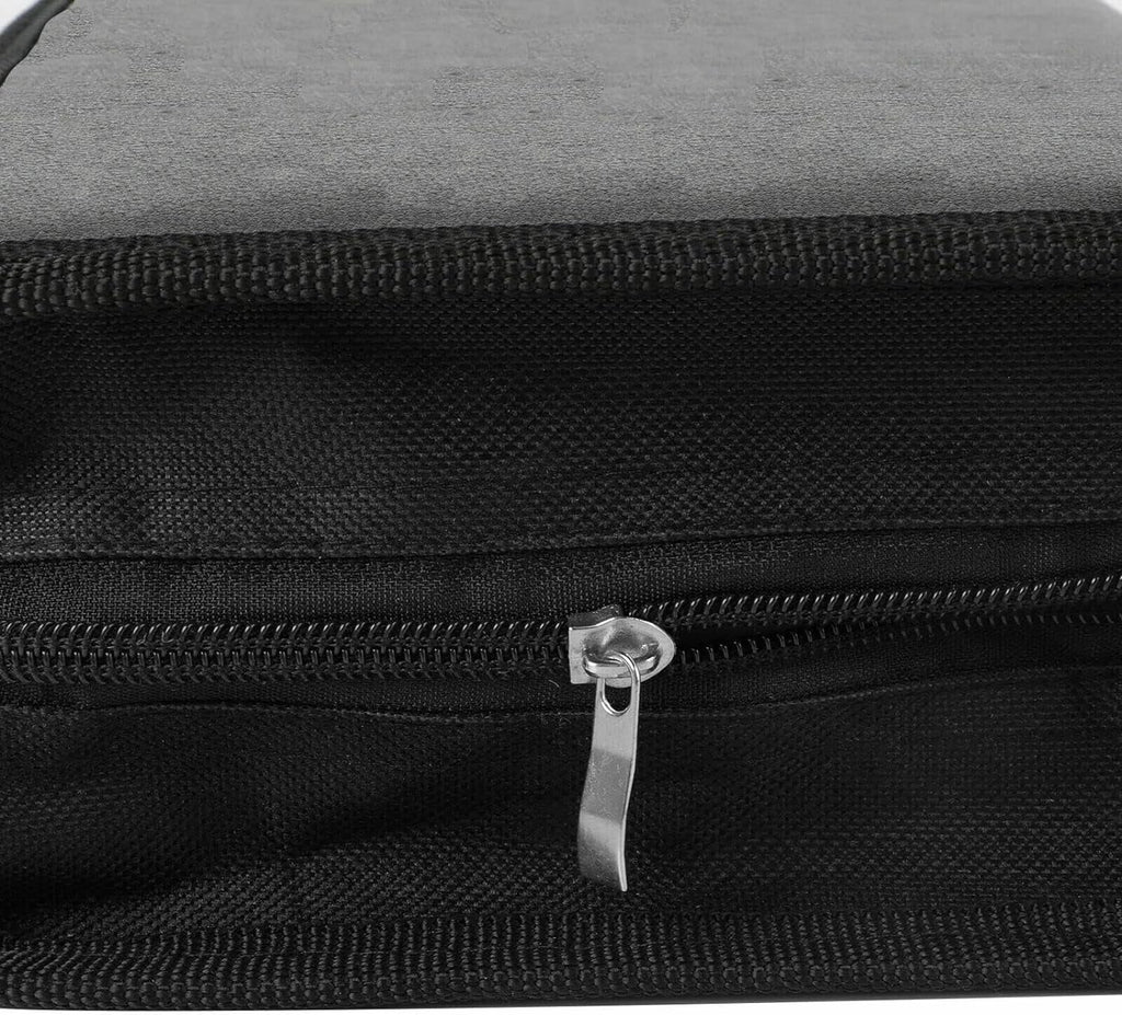 Organizer Storage Storage Bag Case Binder PU Zippers, Disc Case Leather With / / Portable Home, For Office,Travel, Holder Wallet, Capacity Car 80