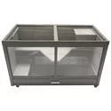 Park ECOFLEX® Indoor Rabbit Habitat-Nantucket Hutch Grey Avenue Jumbo